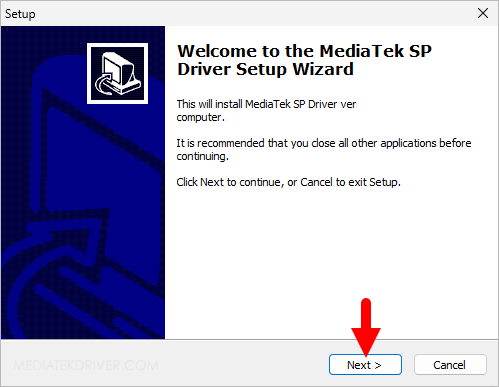 MediaTek Driver Setup Next